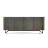 Kummut CROCO pruun / must, 177x38xH75 cm