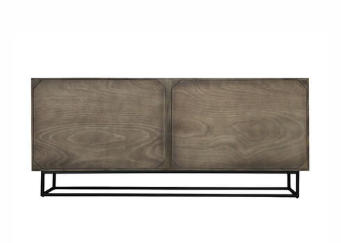 Kummut CROCO pruun / must, 177x38xH75 cm