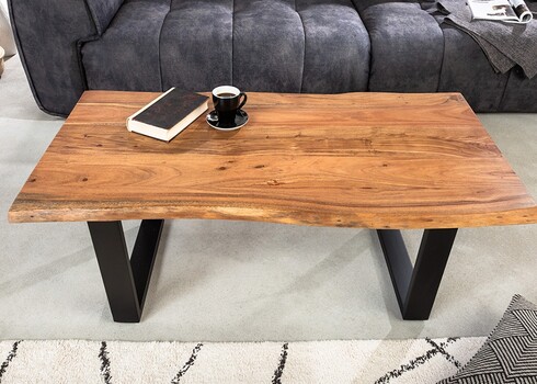 Diivanilaud MAMMUT pruun / must, 120x60xH45 cm