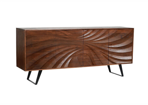 Kummut HURRICANE pruun, 175x40xH76 cm
