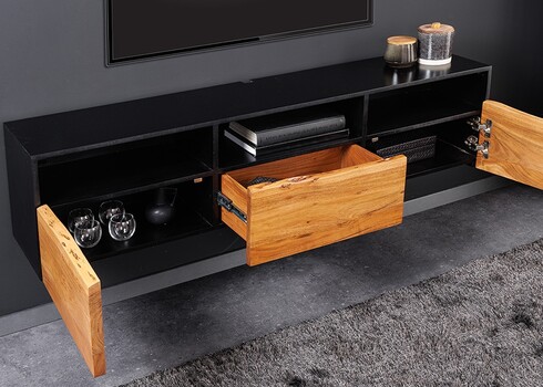 Tv-alus ORGANIC ARTWORK akaatsia, 140x33xH35 cm