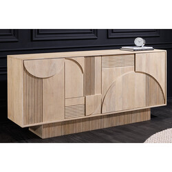 Kummut ART DECO hele puit, 170x38xH80 cm