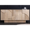 Kummut ART DECO hele puit, 170x38xH80 cm