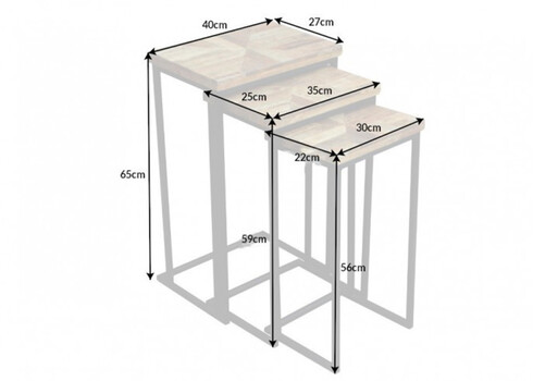 Abilaudade komplekt INDUSTRIAL mango