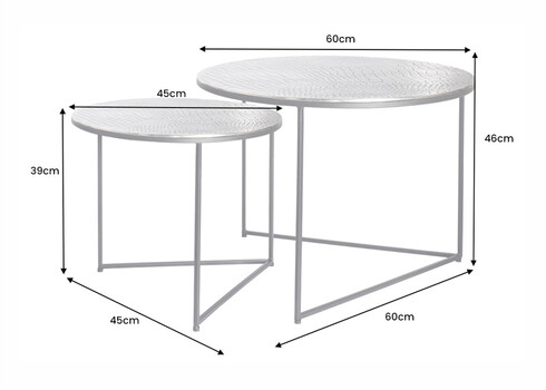 Abilaudade komplekt CROCO, 2 tk