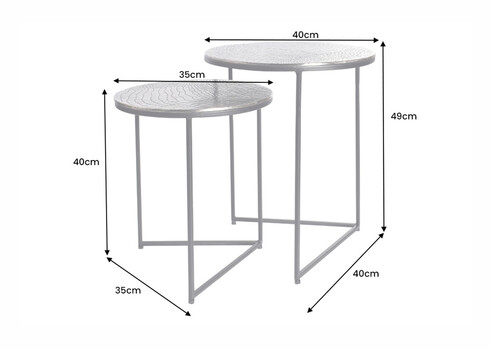 Abilaudade komplekt CROCO, 2 tk