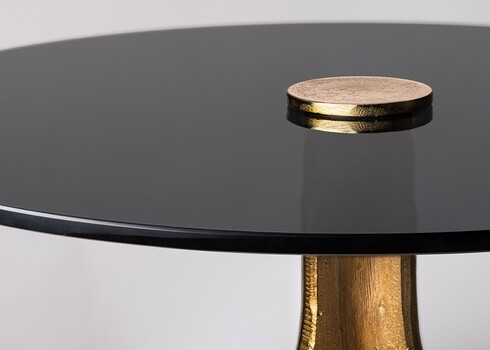 Abilaud ABSTRACT must / messing, D45xH56 cm