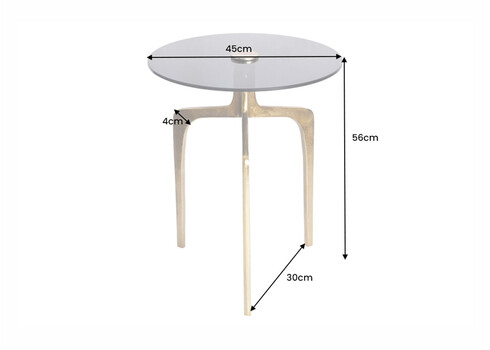 Abilaud ABSTRACT must / messing, D45xH56 cm