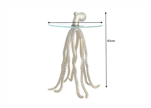 Abilaud OCTO messing, D45xH67 cm