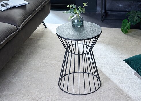 Diivanilaud VARIATION must, D33xH45 cm