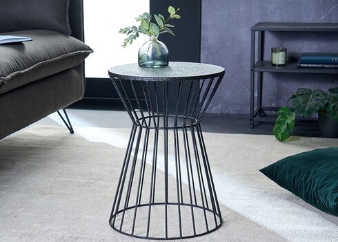 Diivanilaud VARIATION must, D33xH45 cm