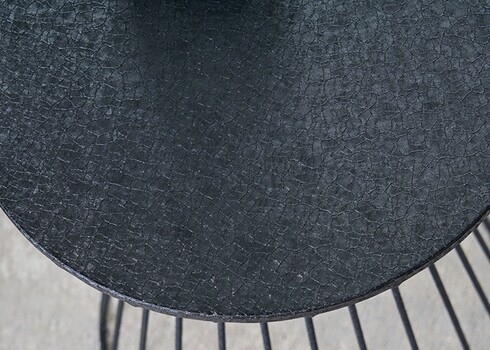 Diivanilaud VARIATION must, D33xH45 cm