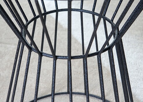 Diivanilaud VARIATION must, D33xH45 cm