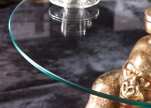 Diivanilaud KONG kuldne, D60xH43 cm