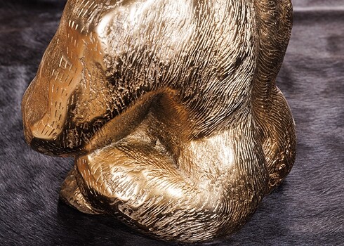 Diivanilaud KONG kuldne, D60xH43 cm