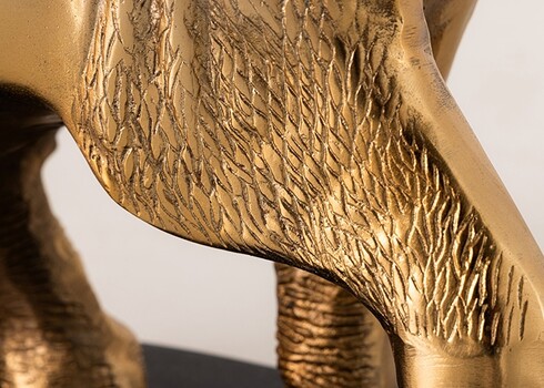 Abilaud ELEPHANT kuldne, D60xH75 cm