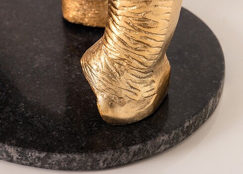 Abilaud ELEPHANT kuldne, D60xH75 cm