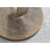 Abilaud ELEGANCE valge marmor / kuldne, D45xH60 cm