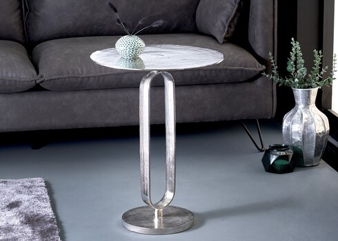 Abilaud ELEGANCE hõbedane, D45xH60 cm