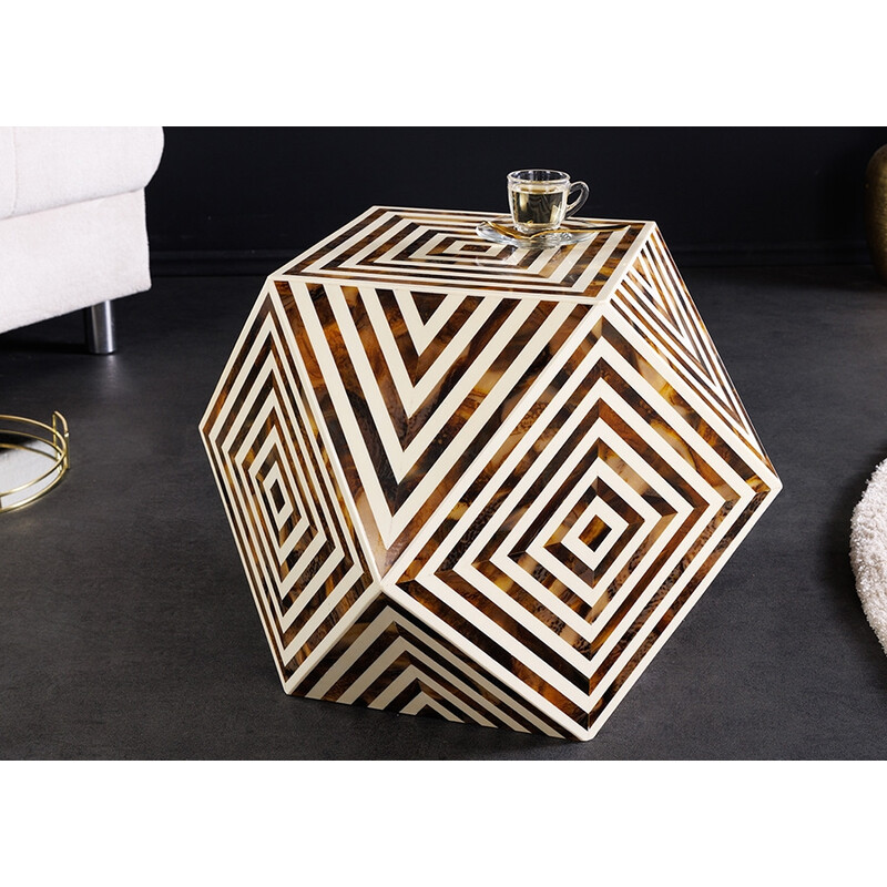 Abilaud BONE pruun / valge, D40xH56 cm