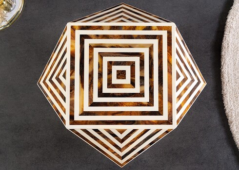 Abilaud BONE pruun / valge, D40xH56 cm