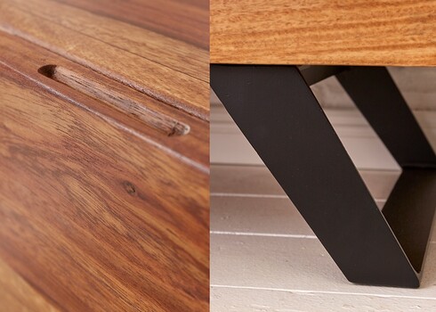 Kummut AMAZONAS sheesham, 148x38xH85 cm