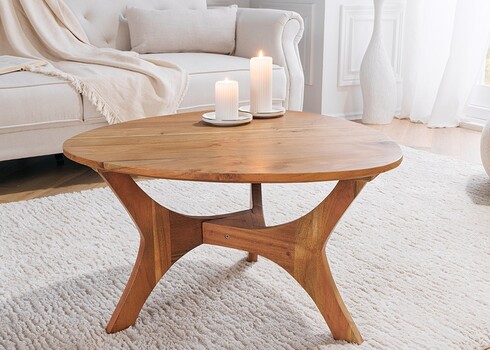 Diivanilaud ARCHI meepruun, 70x70xH42 cm