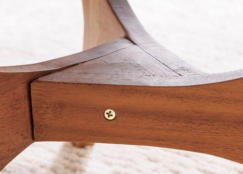 Diivanilaud ARCHI meepruun, 70x70xH42 cm