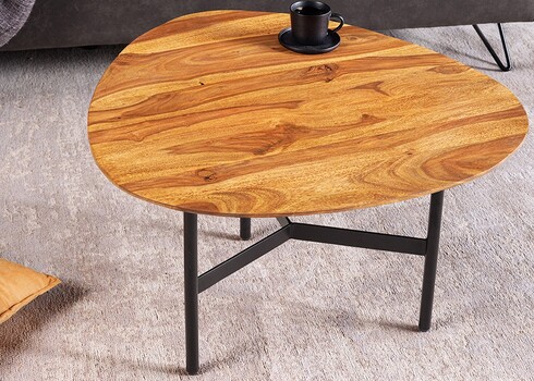 Diivanilaud BEAUTY sheesham, D60xH42 cm