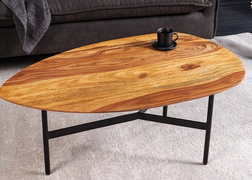 Diivanilaud BEAUTY sheesham, 86x50xH37 cm