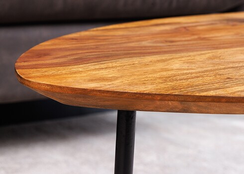 Diivanilaud BEAUTY sheesham, 86x50xH37 cm