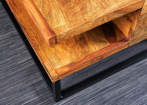 Diivanilaud GIANT sheesham, 60x60xH35 cm