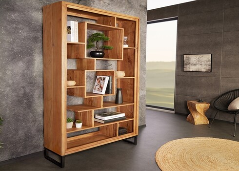 Riiul CUBUS akaatsia, 88x35xH190 cm