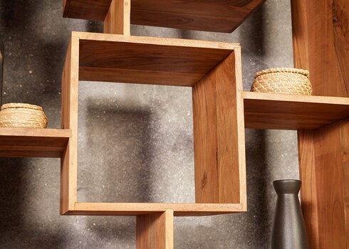 Riiul CUBUS akaatsia, 88x35xH190 cm