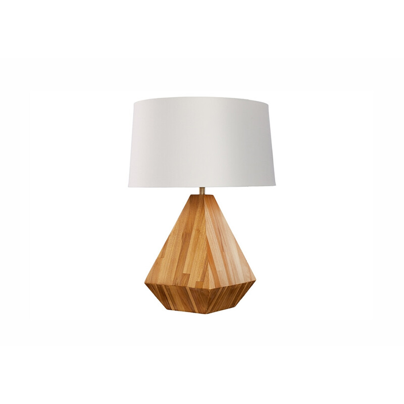 Lauavalgusti DIAMOND valge / pruun, D45xH62 cm