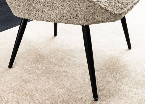 Tugitool SCANDINAVIA beež buklee, 73x78xH98 cm