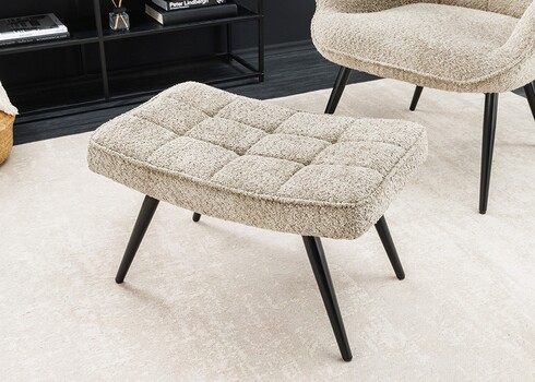 Järi SCANDINAVIA beež buklee, 60x40xH39 cm