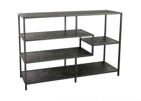 Riiul SLIM LINE antratsiitmarmor, 114x35xH79 cm