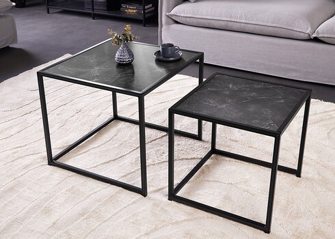 Diivanilaudade komplekt SLIM LINE antratsiitmarmor, 2 tk