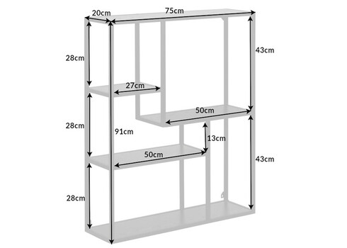 Seinariiul SLIM LINE antratsiitmarmor, 75x20xH91 cm