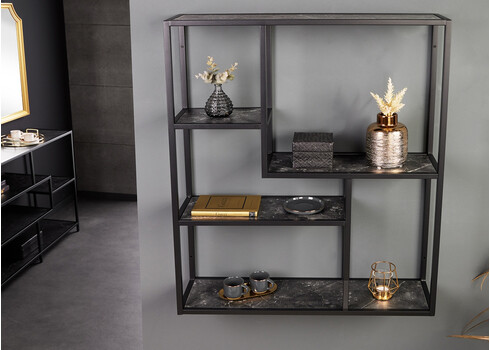 Seinariiul SLIM LINE antratsiitmarmor, 75x20xH91 cm