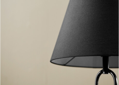 Põrandavalgusti SERVANT must, 50x50xH176 cm, E27