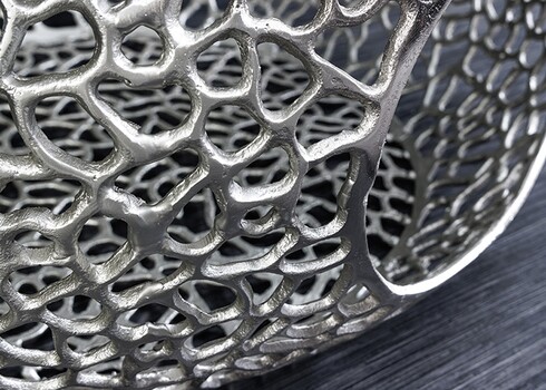 Diivanilaud SPIN hõbe, D74xH40 cm