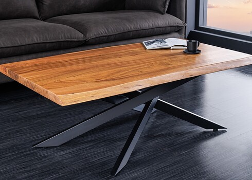 Diivanilaud MAMMUT pruun / must, 110x40xH60 cm