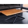 Diivanilaud MAMMUT pruun / must, 110x40xH60 cm