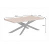Diivanilaud MAMMUT pruun / must, 110x40xH60 cm