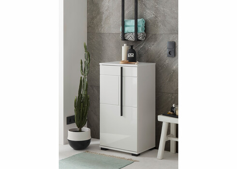 Vannitoakapp CANTARA valge, 45x35xH88 cm