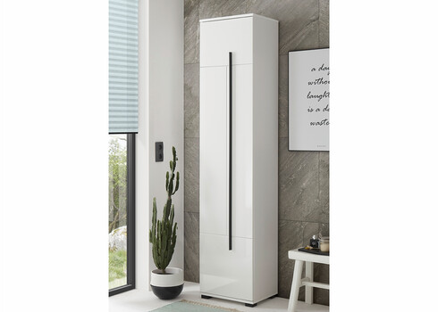 Vannitoakapp CANTARA valge, 45x35xH200 cm