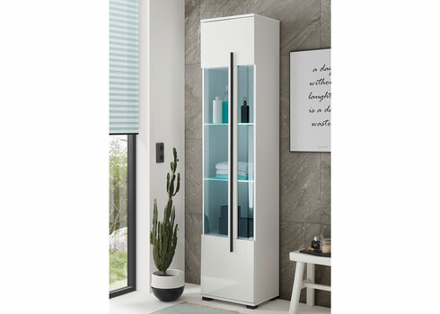 Vannitoakapp CANTARA valge läige, 45x35xH200 cm