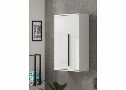 Seinakapp CANTARA valge läige, 45x30xH85 cm